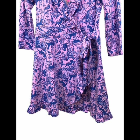 Lilly Pulitzer Jessalynne Wrap Romper - Picture 4 of 8